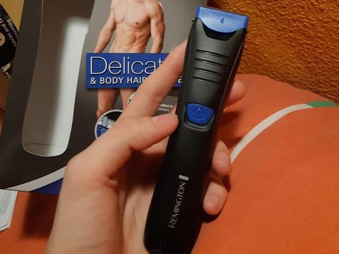 afeitadora corporal remington bht250 delicates detalle