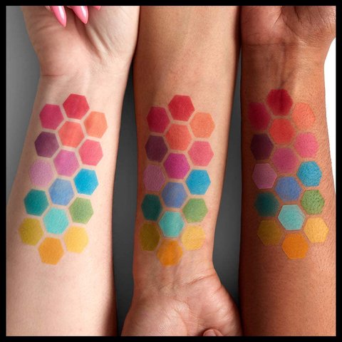 nyx professional paleta de sombras