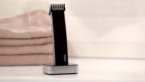 recortadora de barba aeg hsm r 5638 detalle