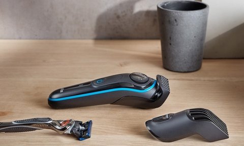 recortadora de barba braun bt3040 detalle