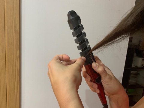 rizador de pelo ckeyin detalle