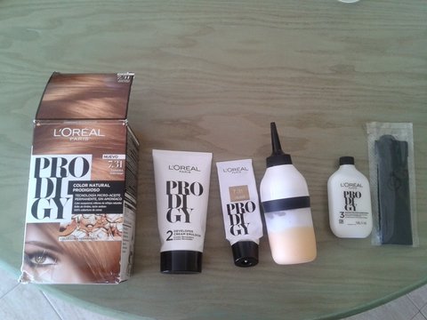 tinte sin amoniaco loreal prodigy detalle