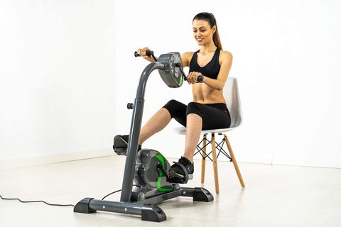 bicicleta estatica eco de dual training detalle