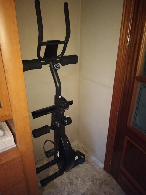 bicicleta estatica klarfit fusion bike fitness 3 en 1 detalle