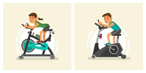 tipos de bicicletas estaticas