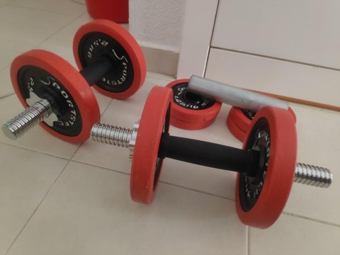 mancuernas sporstech ah300 detalle