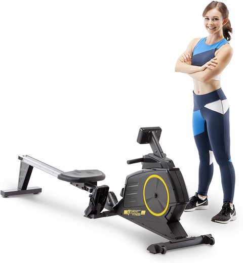 maquina de remo circuit fitness deluxe 986 detalle