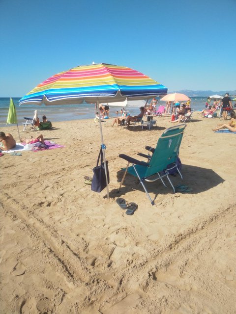 pincho sombrilla playa original