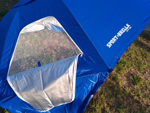 sklz sport brella sombrilla paneles laterales