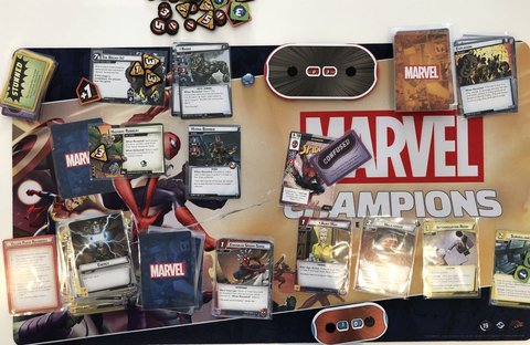 juego de mesa marvel champions