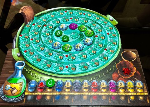 juego de mesa pocimas y brebajes