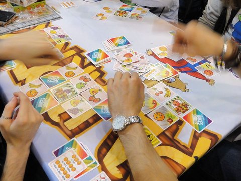 juego de mesa zumos