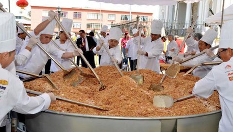 arrocera muy grande