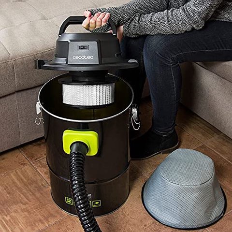 cecotec conga powerash 1200 aspirador cenizas pellet