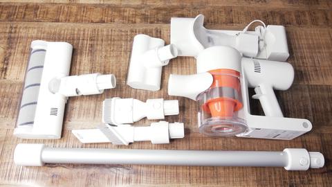 aspiradora escoba sin cable xiaomi mi handheld vacuum cleaner detalle