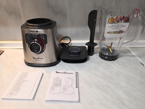 batidora de vaso moulinex perfect mix plus lm811d10 detalle