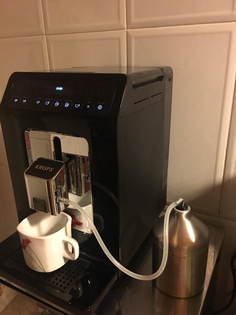 cafetera automatica krups evidence ea8918 detalle