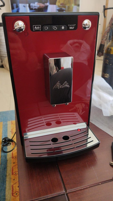 cafetera automatica melitta caffeo e950 detalle