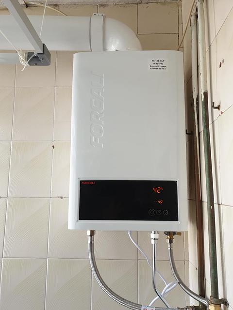 calentador de gas forcali detalle