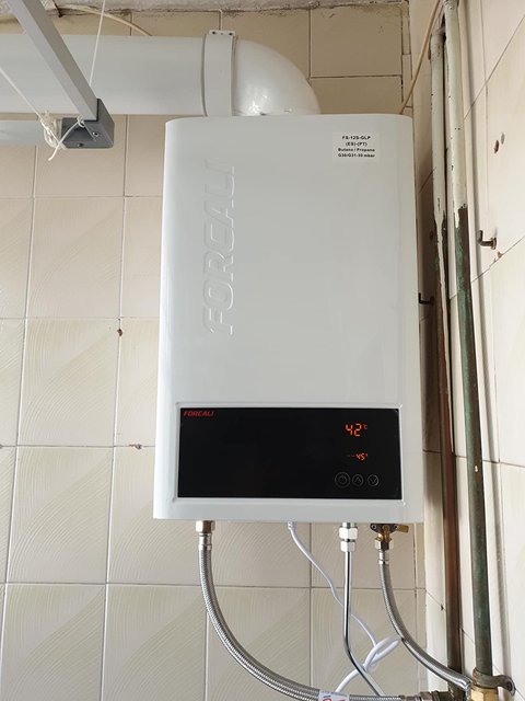 calentador de gas forcali detalle