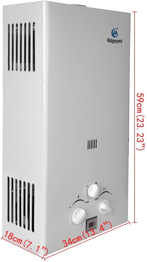 calentador de gas iglobalbuy detalle