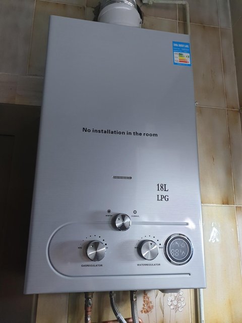 calentador de gas moracle detalle