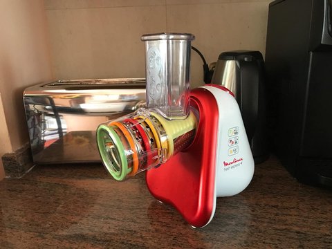 cortador de verduras moulinex fresh express plus dj756g15 detalle