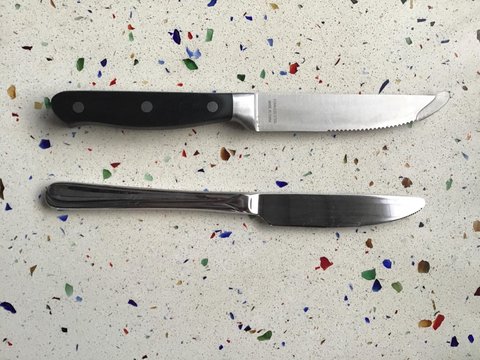 cuchillo de cocina amazonbasics detalle