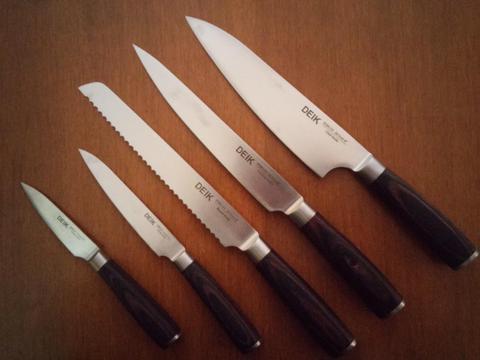 cuchillo de cocina deik detalle