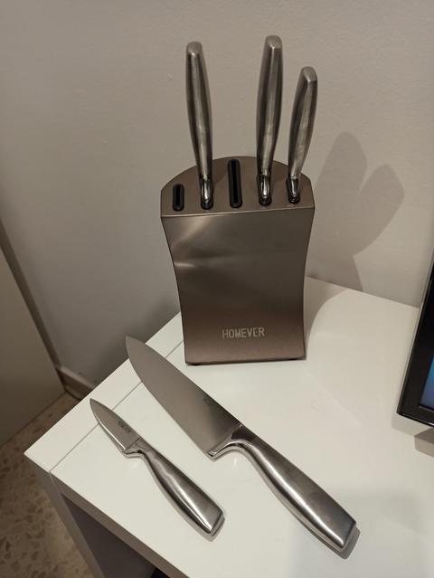cuchillo de cocina homever detalle
