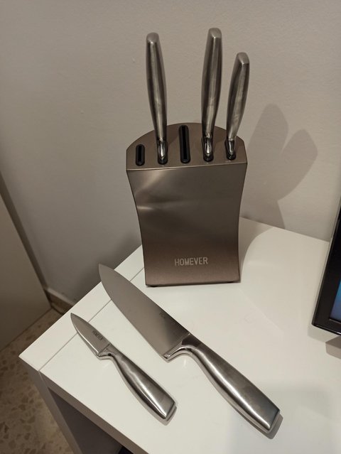 cuchillo de cocina homever detalle