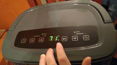 deshumidificador klarstein dryfy20 detalle