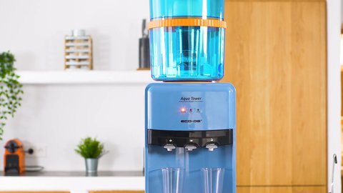 dispensador de agua aqua tower plus detalle