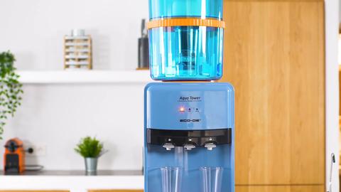 dispensador de agua aqua tower plus detalle