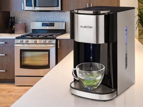 dispensador de agua klarstein hotcano detalle