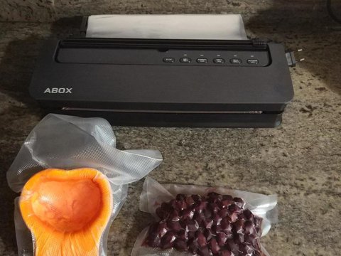 envasadora al vacio abox detalle