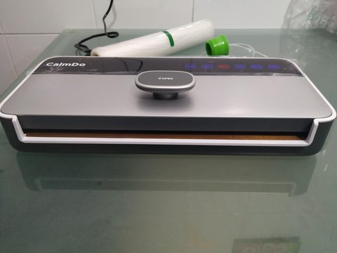 envasadora al vacio calmdo detalle