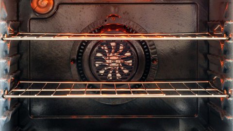 potencia de un horno de conveccion