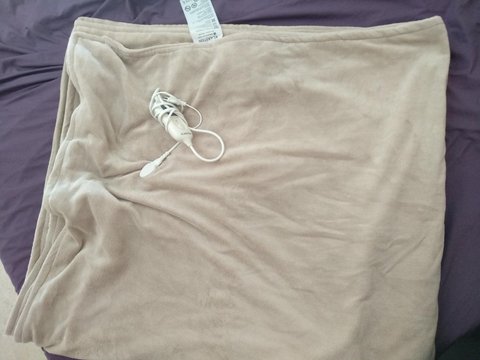 manta electrica klarstein dr watson xxl detalle
