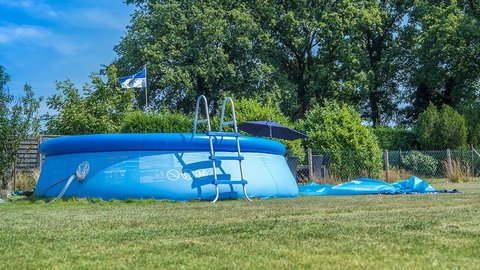 donde instalar una piscina hinchable
