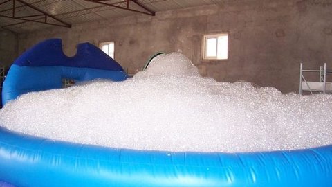 mantenimiento de una piscina hinchable