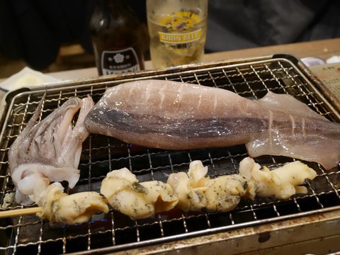 plancha de cocina electrica calamares