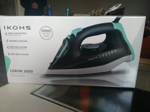plancha de vapor ikohs luxor 2600 detalle