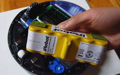 bateria robot aspirador