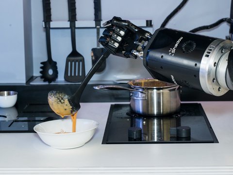 programa y funciones de un robot de cocina