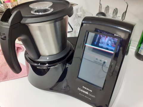 robot de cocina taurus mycook touch detalle