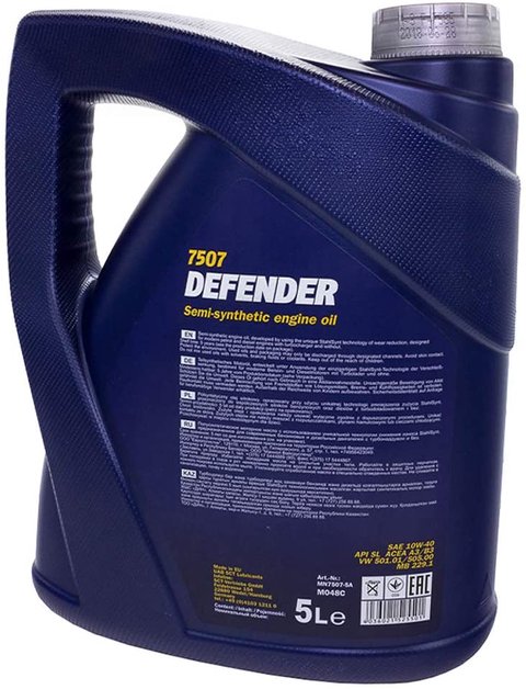 mannol defender aceite motor coche