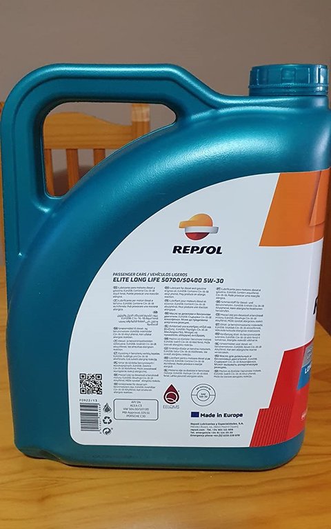 repsol 543050 aceite motor coche