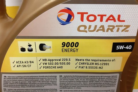 total quartz 9000 energy aceite motor coche