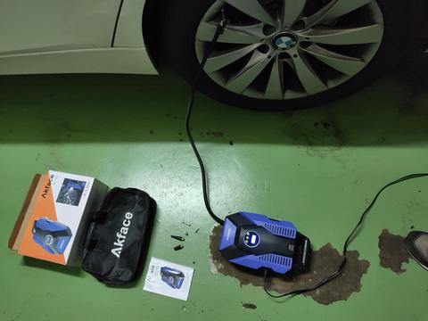 inflador electrico akface detalle
